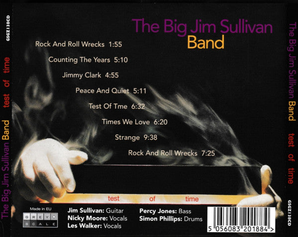 Big Jim Sullivan Band : Test Of Time (CD, Album, RE)