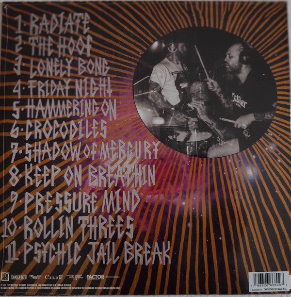 Cancer Bats : Psychic Jail Break (LP, Album, Mag)