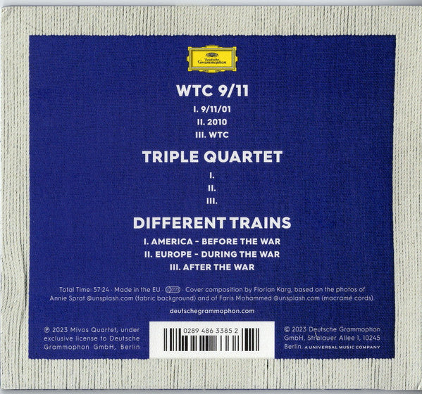 Steve Reich, MIVOS Quartet : The String Quartets (CD, Album)