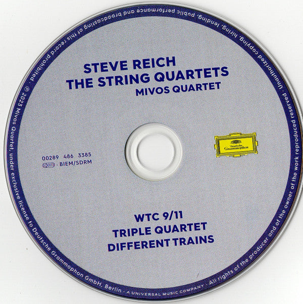 Steve Reich, MIVOS Quartet : The String Quartets (CD, Album)