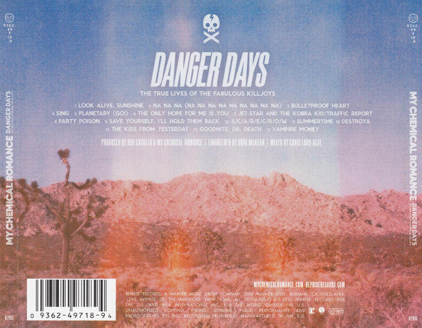 My Chemical Romance : Danger Days: The True Lives Of The Fabulous Killjoys (CD, Album)