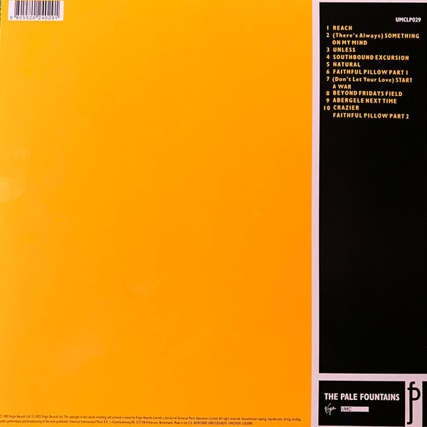 The Pale Fountains : Pacific Street (LP, Album, RE)