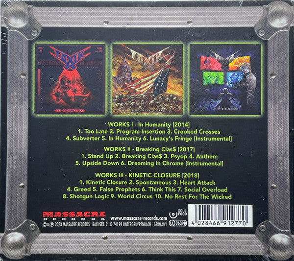 Toxik : III Works (CD, EP, RE + CD, EP, RE + CD, RE + Comp, Ltd, RE, )