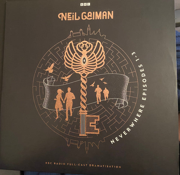 Neil Gaiman : Neil Gaiman’s Neverwhere Record Collection (4xLP + LP, S/Sided, Etch + Box, Comp, Ltd, RE)