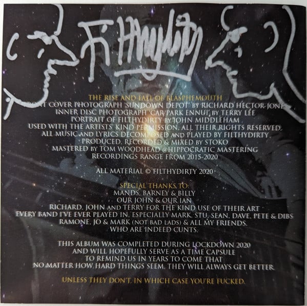 Filthy Dirty (2) : The Rise And Fall Of Blasphemouth (CD, Album)