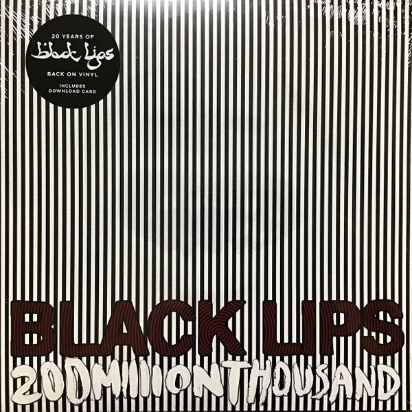 The Black Lips : 200 Million Thousand (LP, Album, RE, Whi)