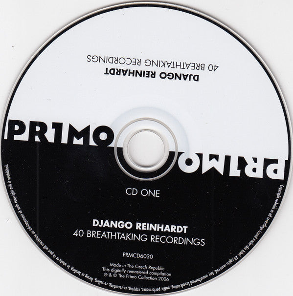 Django Reinhardt : 40 Breathtaking Recordings (2xCD, Comp)