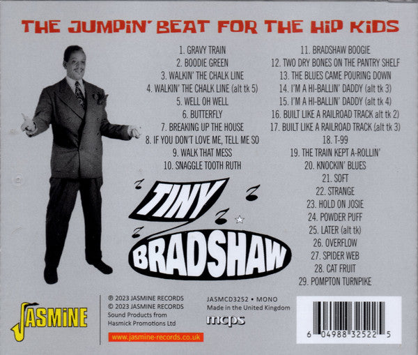Tiny Bradshaw : The Jumpin' Beat For The Hip Kids  1949-1955 (CD, Comp, Mono)