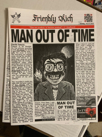 Friendly Rich : Man Out Of Time (LP)
