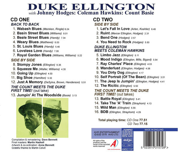 Duke Ellington : Collection (2xCD, Comp, RM)