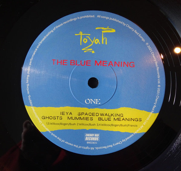 Toyah (3) : The Blue Meaning (LP, Album, RE, RM)