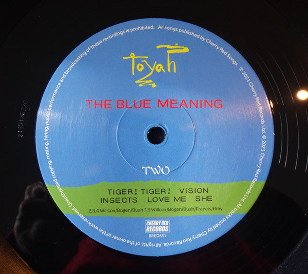 Toyah (3) : The Blue Meaning (LP, Album, RE, RM)