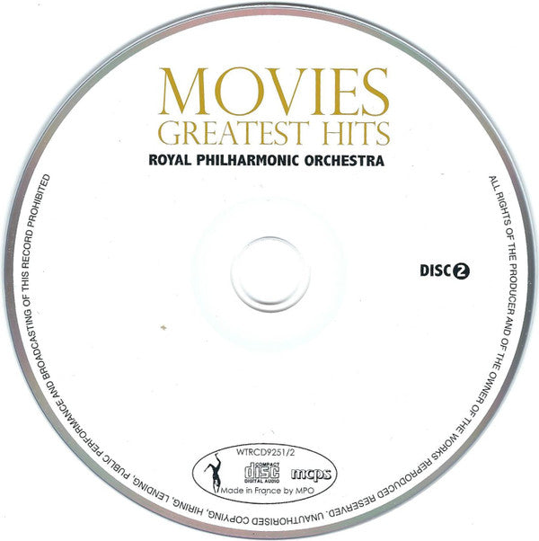 Royal Philharmonic Orchestra : Movies Greatest Hits (3xCD)