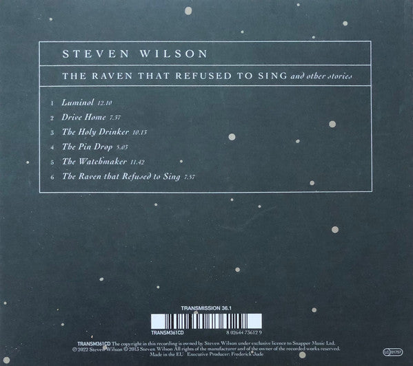 Steven Wilson : The Raven That Refused To Sing (And Other Stories) (CD, Album, RE, Dig)