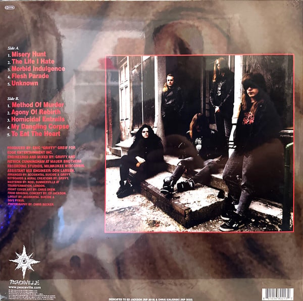 Accidental Suicide : Deceased (LP, Album, Ltd, RE)