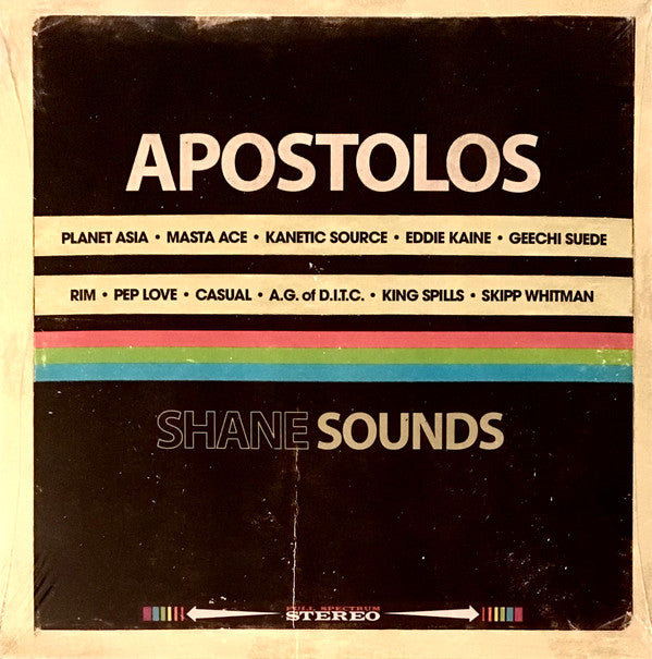 Shane Sounds : Apostolos (LP, Album)