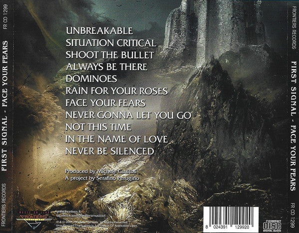 First Signal : Face Your Fears (CD, Album)