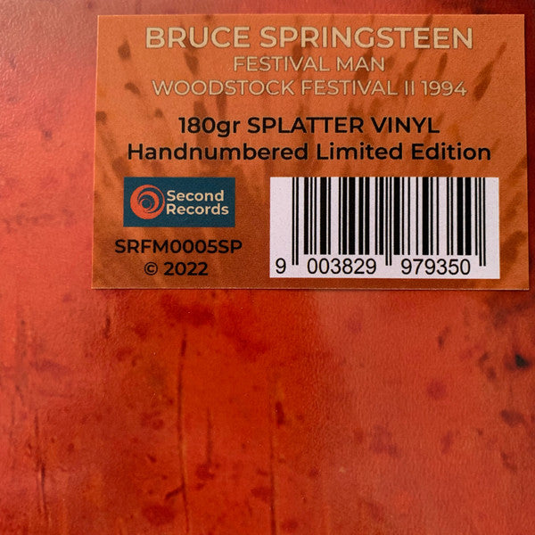 Bruce Springsteen : Live In Hollywood (WNEW FM Broadcast: The Hollywood Center Studios, Hollywood, California, 5th June 1992) (LP, Ltd, Num, Unofficial, Spl)