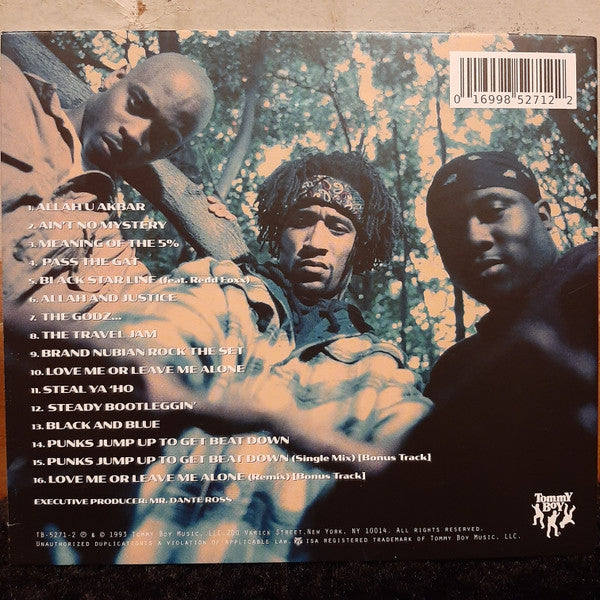 Brand Nubian : In God We Trust (CD, Album, RE, RM, 30t)