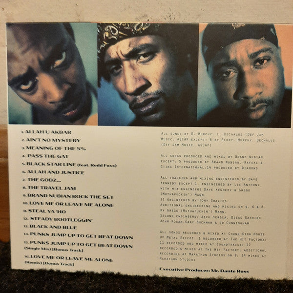 Brand Nubian : In God We Trust (CD, Album, RE, RM, 30t)