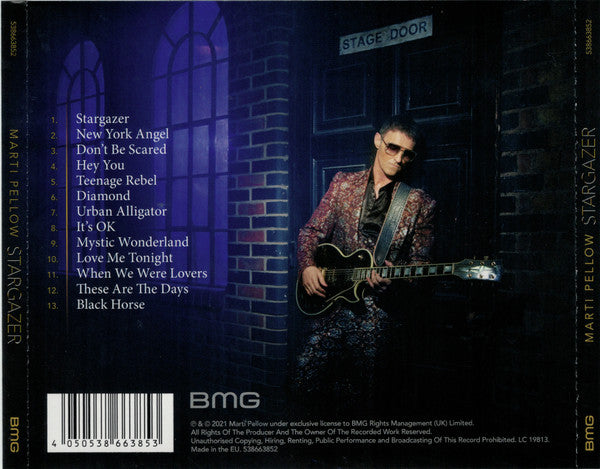 Marti Pellow : Stargazer (CD, Album)