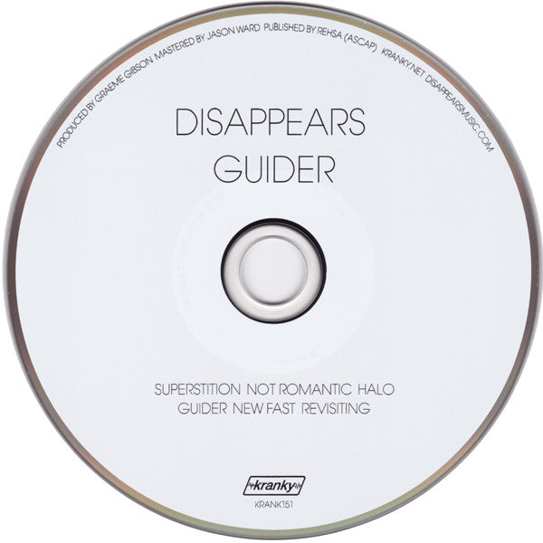 Disappears : Guider (CD, Album)