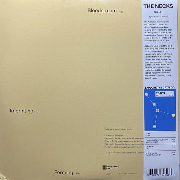 The Necks : Travel (2xLP, Album)