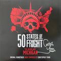 Christopher Young : 50 States Of Fright: The Golden Arm (Michigan) (LP, Gol)