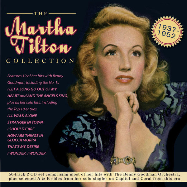 Martha Tilton : The Martha Tilton Collection 1937-1952 (2xCDr, Comp)