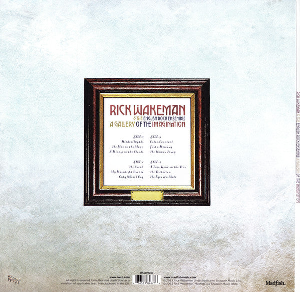 Rick Wakeman & The English Rock Ensemble : A Gallery Of The Imagination (2xLP, Album)