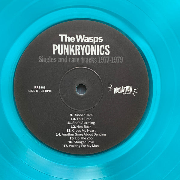 The Wasps : Punkryonics - Singles & Rare Tracks 1977-1979 (LP, Comp, Ltd, Tra)