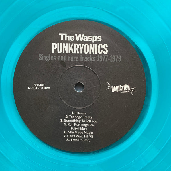 The Wasps : Punkryonics - Singles & Rare Tracks 1977-1979 (LP, Comp, Ltd, Tra)