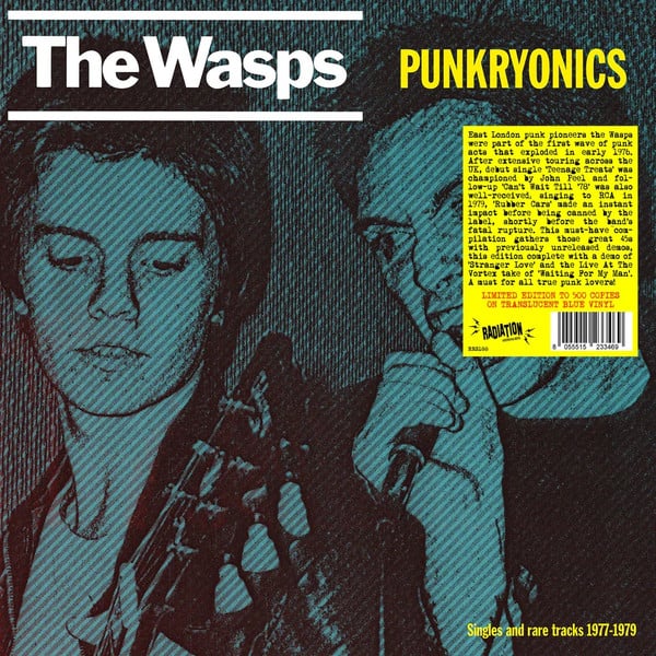 The Wasps : Punkryonics - Singles & Rare Tracks 1977-1979 (LP, Comp, Ltd, Tra)