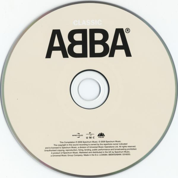 ABBA : Classic ABBA (CD, Comp, RE)