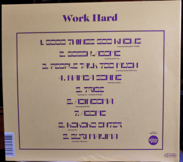 King Ayisoba : Work Hard  (CD, Album)