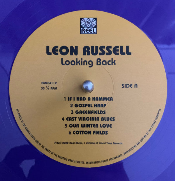 Leon Russell : Looking Back (LP, Album, RE, Pur)