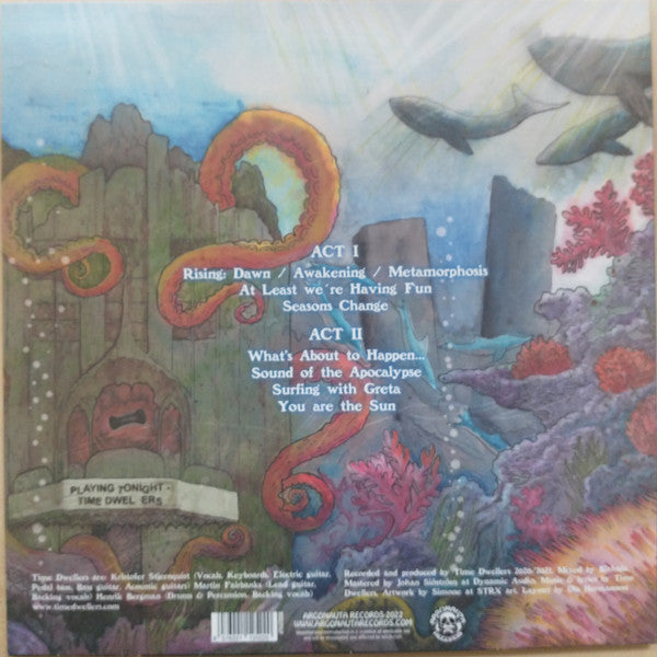 Time Dwellers : Novum Aurora (LP, Cle)