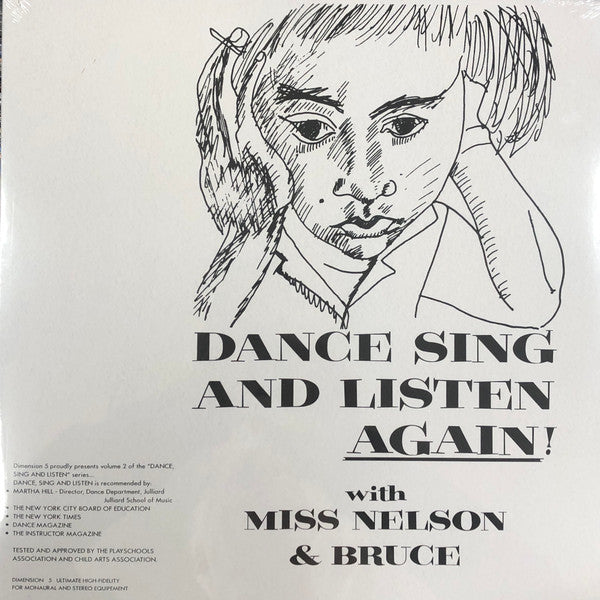 Miss Nelson And Bruce Haack : Dance Sing And Listen Again! (LP, Album, RE)