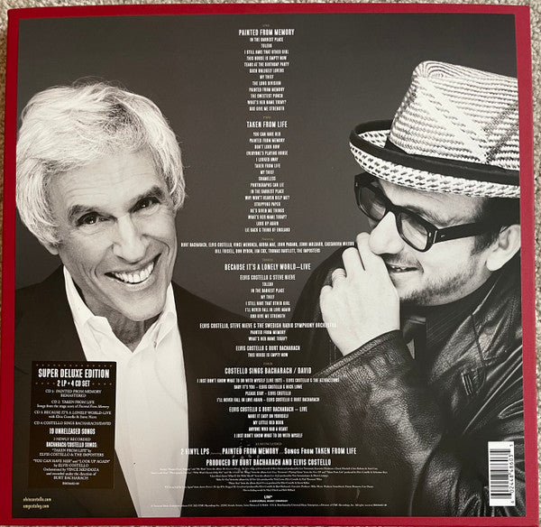 Burt Bacharach & Elvis Costello : The Songs Of Bacharach & Costello (2xLP, Album, RE, RM + CD, Album, RE, RM + 3xCD + B)