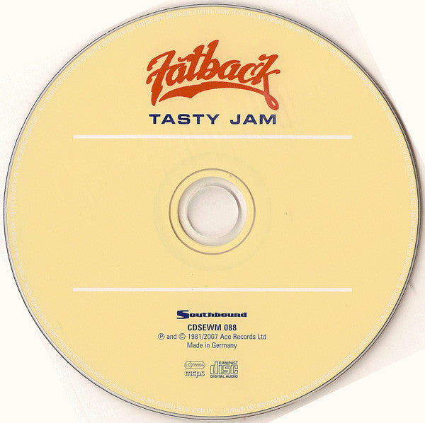 Fatback* : Tasty Jam (CD, Album, RM)