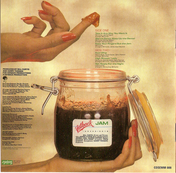 Fatback* : Tasty Jam (CD, Album, RM)