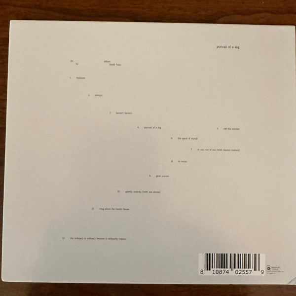 Jonah Yano : Portrait Of A Dog (CD, Album)