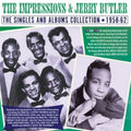 The Impressions & Jerry Butler : The Singles And Albums Collection 1958-62 (2xCD, Comp)