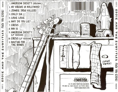 Eddie And The Subtitles : Fuck You Eddie! (CD, Comp)