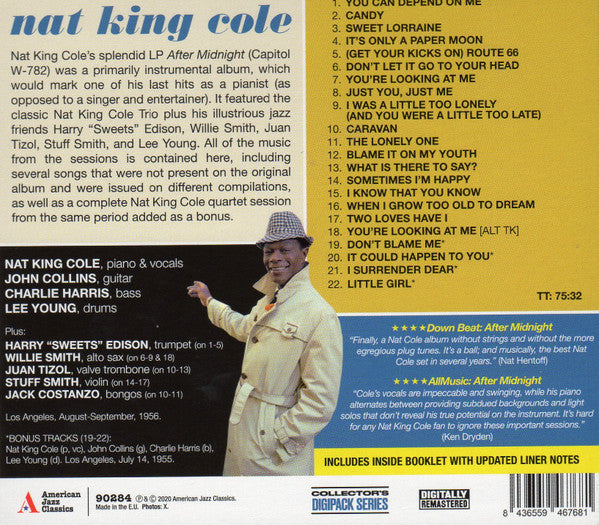 Nat King Cole : The Complete After Midnight Sessions (CD, Album, RE, Dig)