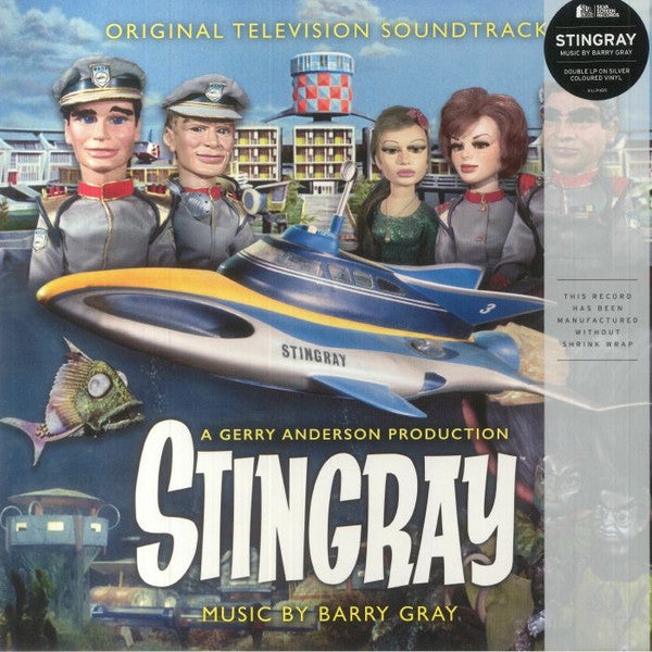 Barry Gray : Stingray (Original Television Soundtrack) (2xLP, Album, RM, Sil)