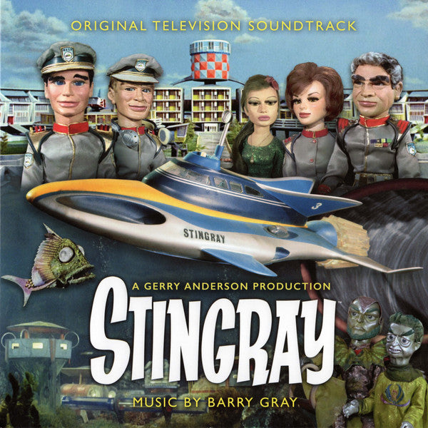 Barry Gray : Stingray (Original Television Soundtrack) (2xLP, Album, RM, Sil)