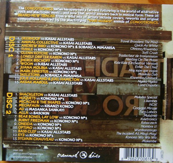Various : Tradi-Mods Vs Rockers : Alternative Takes On Congotronics (2xCD, Comp)