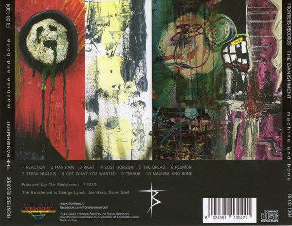 The Banishment : Machine And Bone (CD, Album)