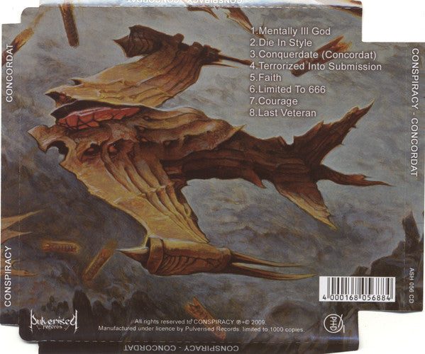 Conspiracy (14) : Concordat (CD, Album, Ltd)